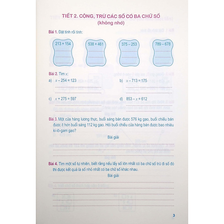 Bài Tập Toán Nâng Cao Lớp 3 – Mở Rộng Kiến Thức Sách Giáo Khoa - Ảnh 7