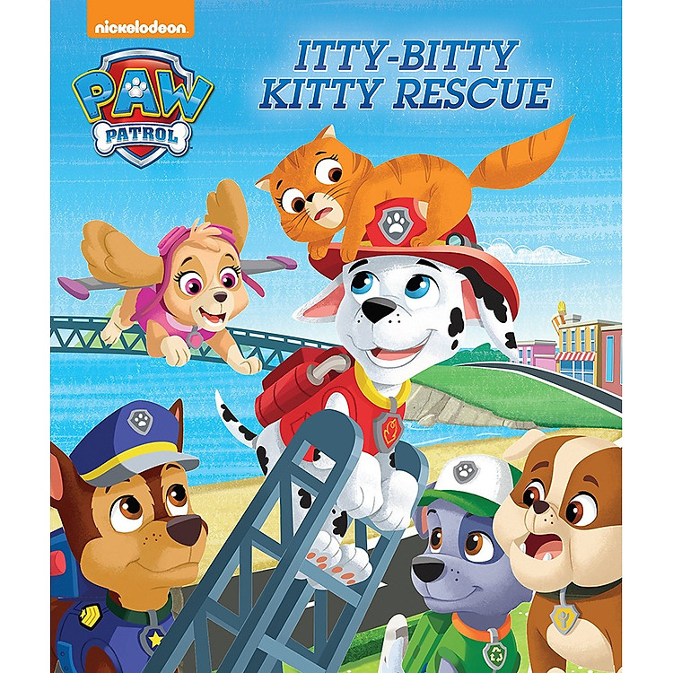 Sách Nickelodeon PAW Patrol Itty-Bitty Kitty Rescue - Chú chó cứu hộ