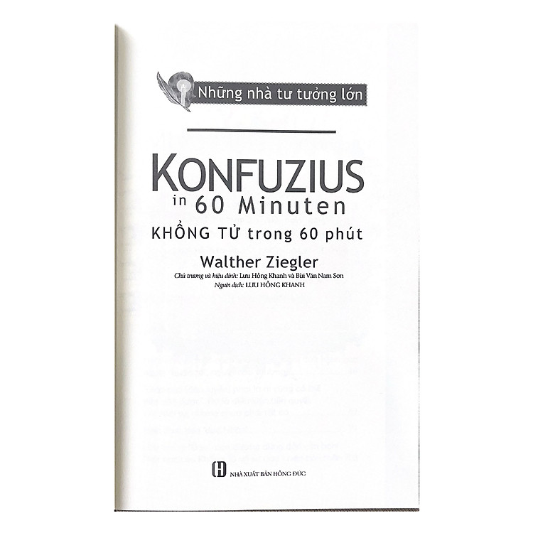 Những Nhà Tư Tưởng Lớn - Khổng Tử Trong 60 Phút - Ảnh 5