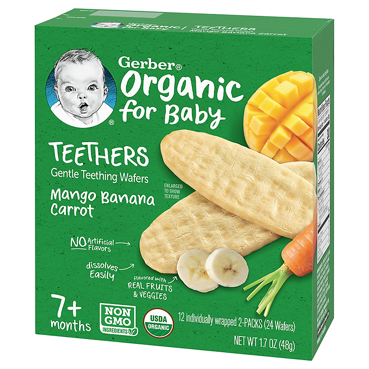 Nơi mua Bánh Gạo Hữu Cơ Gerber vị Xoài Chuối Đảm bảo Tiết kiệm - Hình ảnh 2