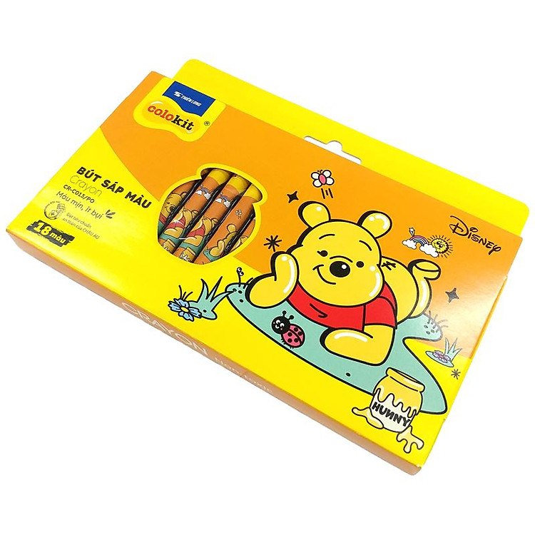 Bộ Bút Sáp Màu Crayon Colorkit CR-C013/PO (18 chiếc) - Ảnh 5