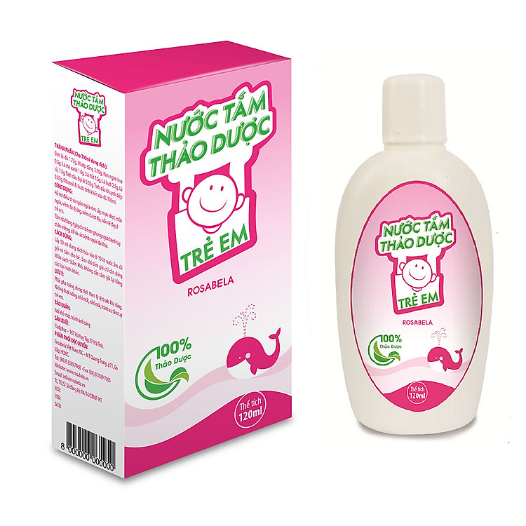 Tham Khảo tại ConCung: Nước Tắm Thảo Dược Trẻ Em Rosabela 120ml , nhận ngay nhiều Ưu đãi