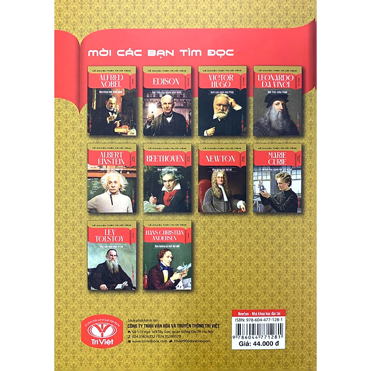 Kể Chuyện Thiên Tài Nổi Tiếng - Newton - Nhà Khoa Học Đại Tài - Ảnh 2