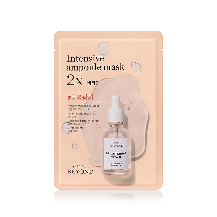 Combo 05 miếng mặt nạ chăm sóc chuyên biệt X2 dưỡng chất Beyond Intensive Ampoule Mask
