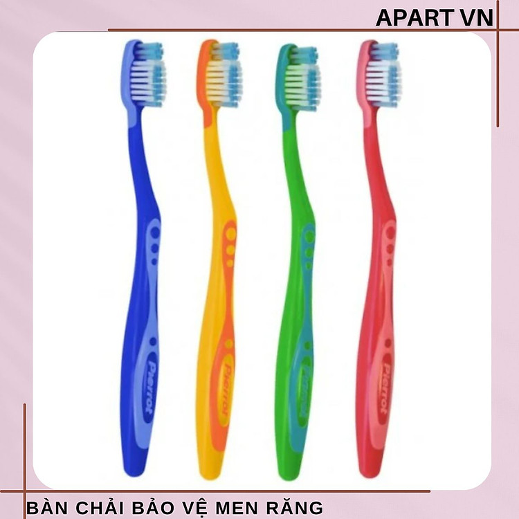 Bàn chải răng trẻ em PIERROT JUNIOR Chính hãng Tiết kiệm - Hình ảnh 2