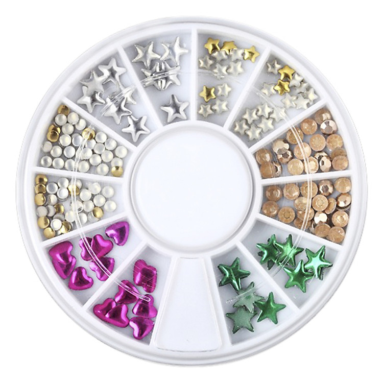 Hộp Tròn Trang Trí Móng 35