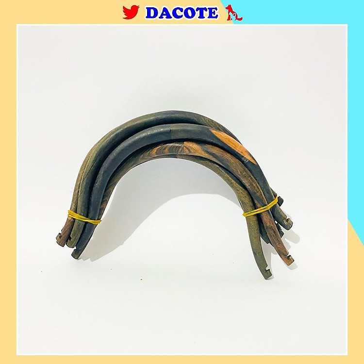 Cầu đậu góc chim chào mào chất liệu gỗ mun cao cấp dễ dàng lắp đặt (1 chiếc)