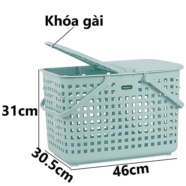 Làn nhựa đựng đồ đi sinh MSP 2068 Ưu đãi - Hình ảnh 5