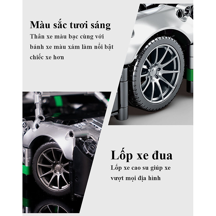 Mua Đồ Chơi Lắp Ghép Technic Xe Porche 918 Chính hãng Giá rẻ - Hình ảnh 4