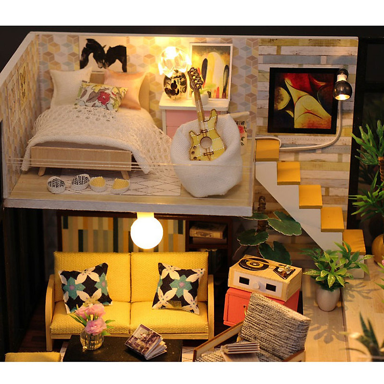 Nhà búp bê lắp ghép Cathy House Chính hãng Tiết kiệm - Hình ảnh 4