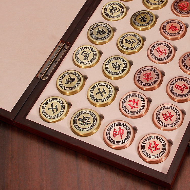 Bộ cờ tướng kim loại cao cấp Chính hãng Giá rẻ - Hình ảnh 5