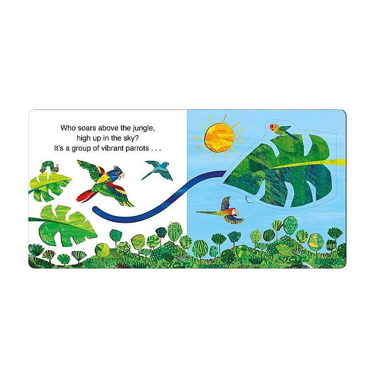 The Very Hungry Caterpillar's Jungle Hide And Seek: A Finger Trail Lift-the-Flap Book - Ảnh 5