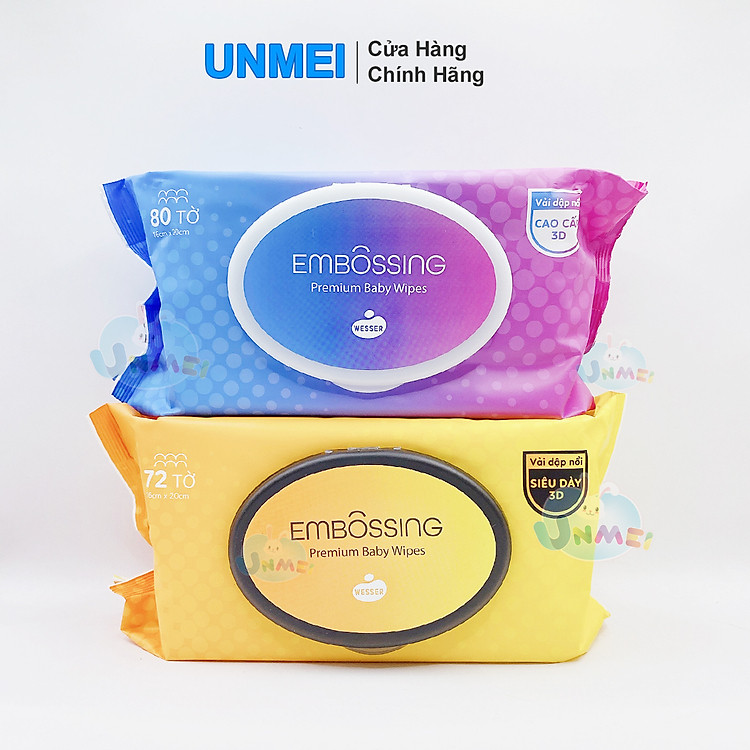 Combo 6 Gói Khăn Ướt Wesser Uy tín Giá tốt - Hình ảnh 2