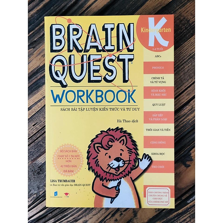Braint Quest WorkBook K (5 - 6 tuổi) - Ảnh 2