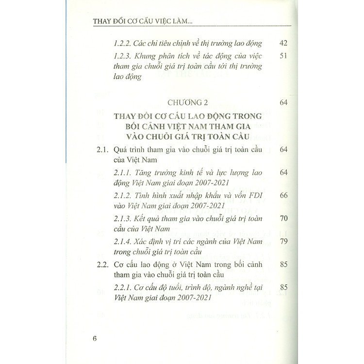 Thay Đổi Cơ Cấu Việc Làm Và Thu Nhập Của Lao Động Việt Nam Trong Bối Cảnh Tham Gia Vào Chuỗi Giá Trị Toàn Cầu - Ảnh 4