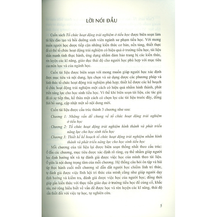 Tổ Chức Hoạt Động Trải Nghiệm Ở Tiểu Học - Ảnh 5