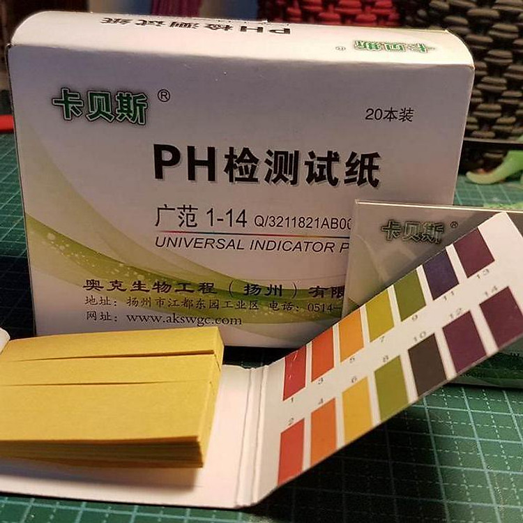 Giấy Quỳ Tím Thử Độ pH Thang Đo Từ 1 Đến 14