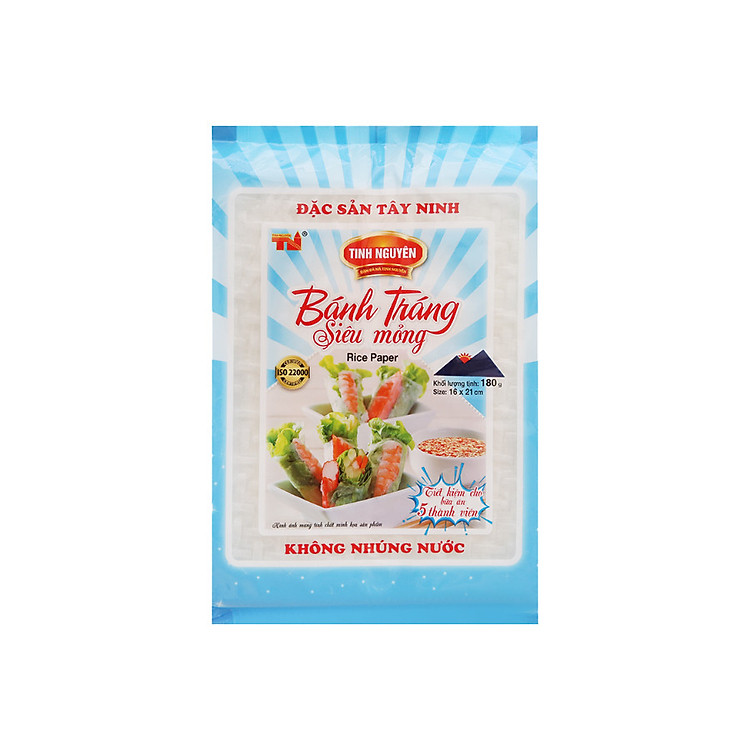 Bánh Tráng Siêu Mỏng Tây Ninh Tinh Nguyên (180g)