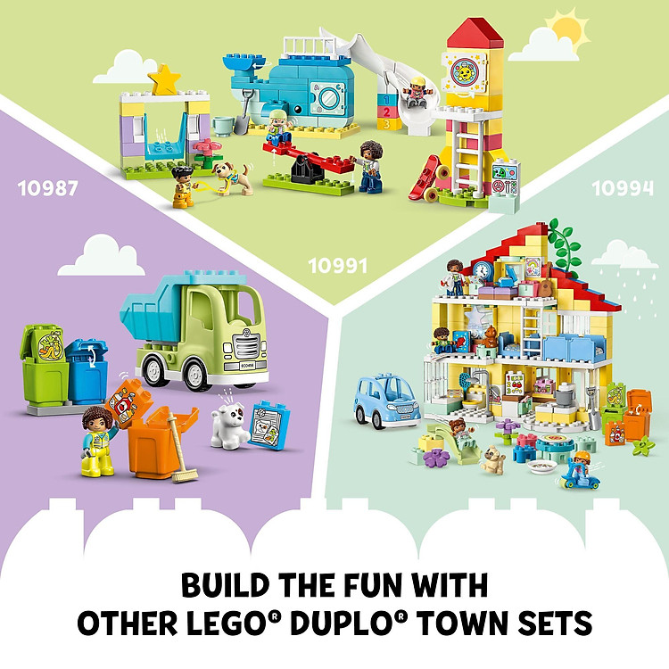 LEGO DUPLO 10988 Xe buýt di động Chính hãng Tiết kiệm - Hình ảnh 3