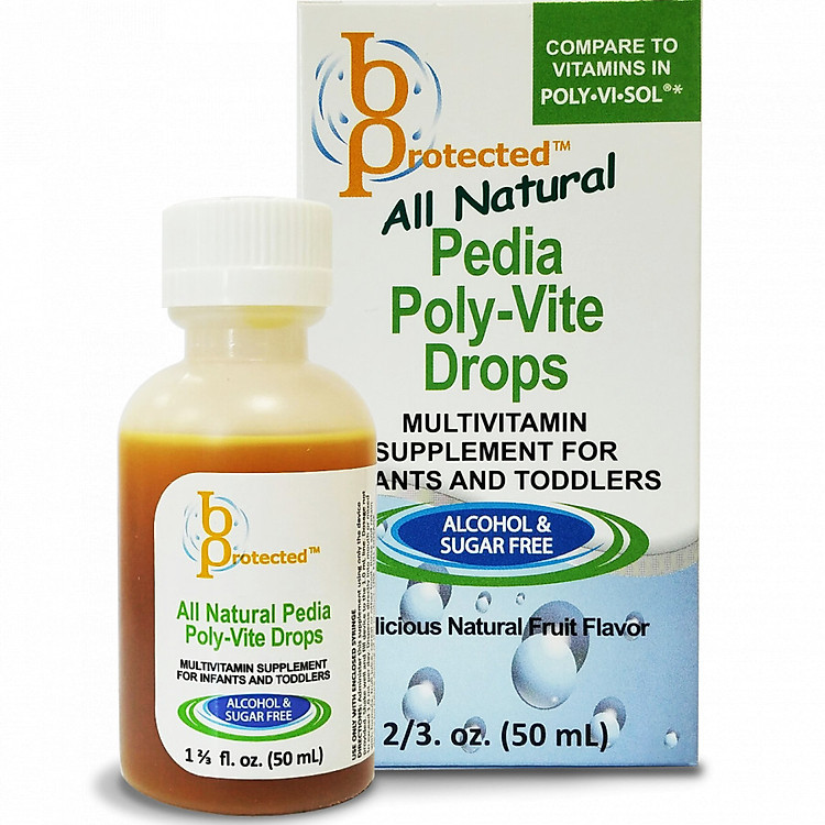 Vitamin Tổng Hợp Pedia Poly Vite Drops Cho Bé Biếng Ăn & Giúp Tăng Cường Sức Đề Kháng