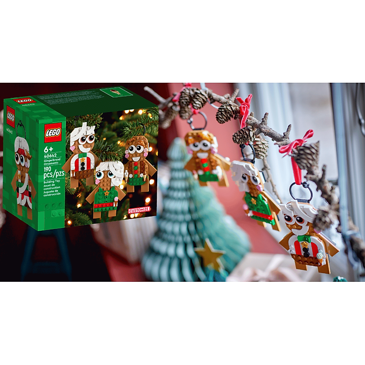 LEGO NOEL 40642 Đồ Trang Trí Bánh Gừng Chính hãng Giá rẻ - Hình ảnh 4