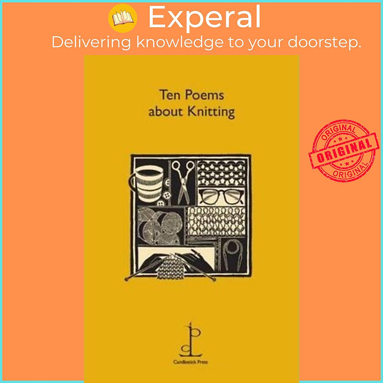 Sách - Ten Poems About Knitting by Candlestick Press (UK edition, paperback)