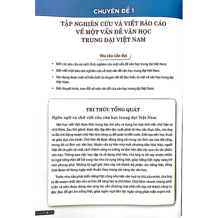 Giáo Khoa Chuyên Đề Học Tập Ngữ Văn 11 (Kết Nối Tri Thức) - Ảnh 3