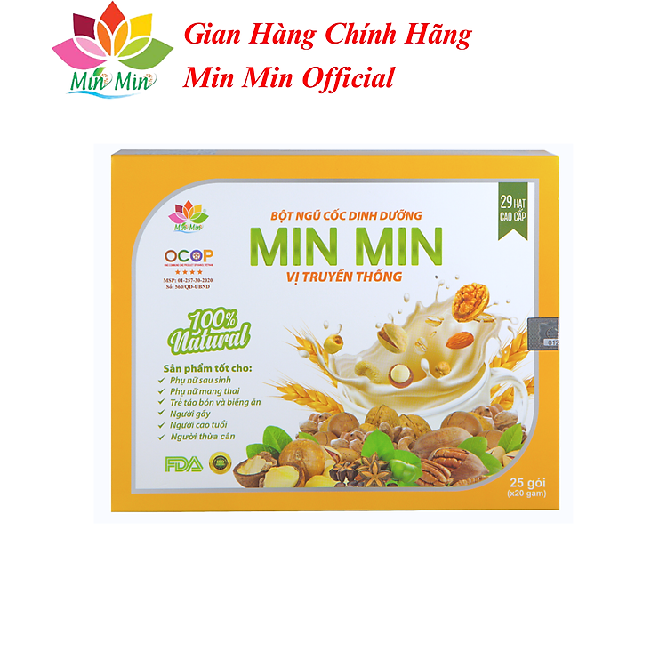 Ngũ Cốc Lợi Sữa Min Min 29 Hạt Uy tín Giá rẻ - Hình ảnh 3