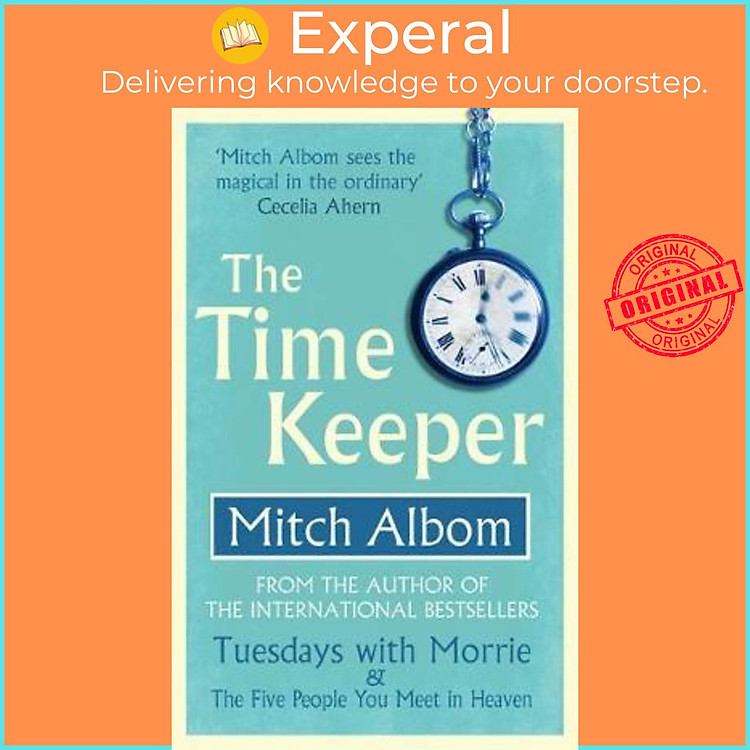 Sách - The Time Keeper by Mitch Albom (UK edition, paperback)