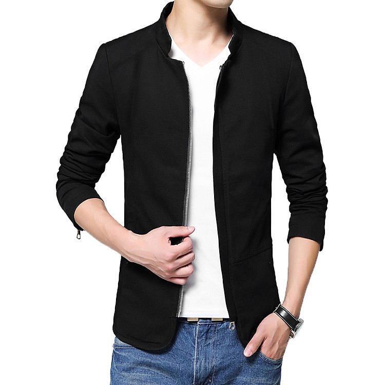 Áo khoác kaki nam giả vest
