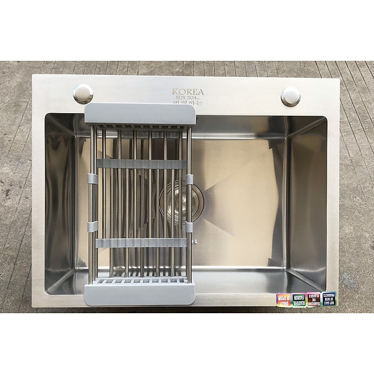 Chậu rửa bát 1 hố inox 304