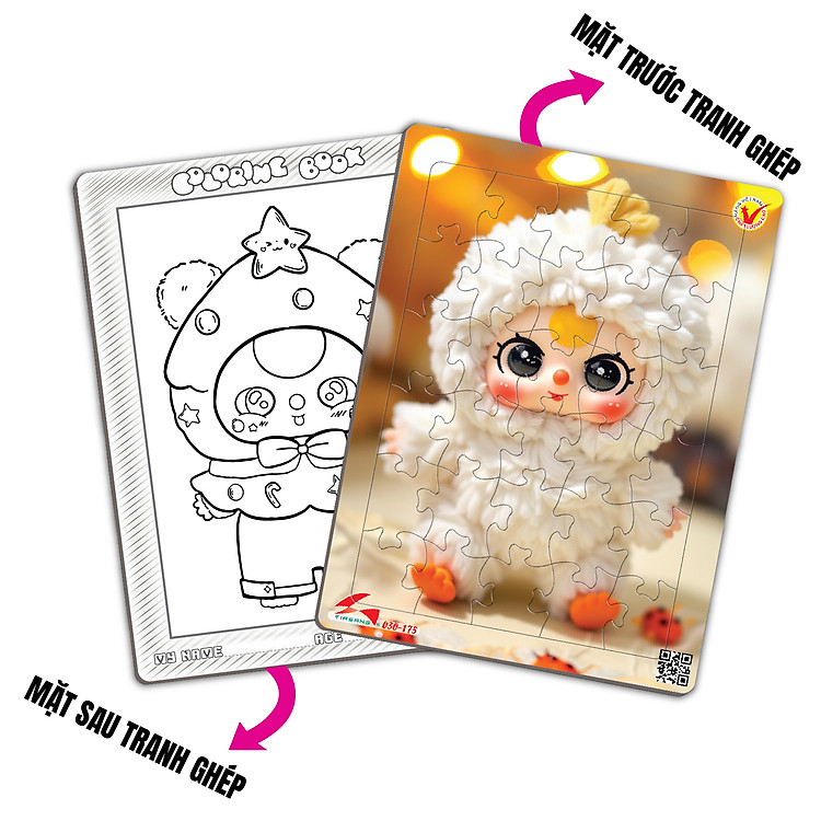 Mua Xếp hình A4 - 30 mảnh ghép Tia Sáng Chính hãng Giá rẻ - Hình ảnh 4