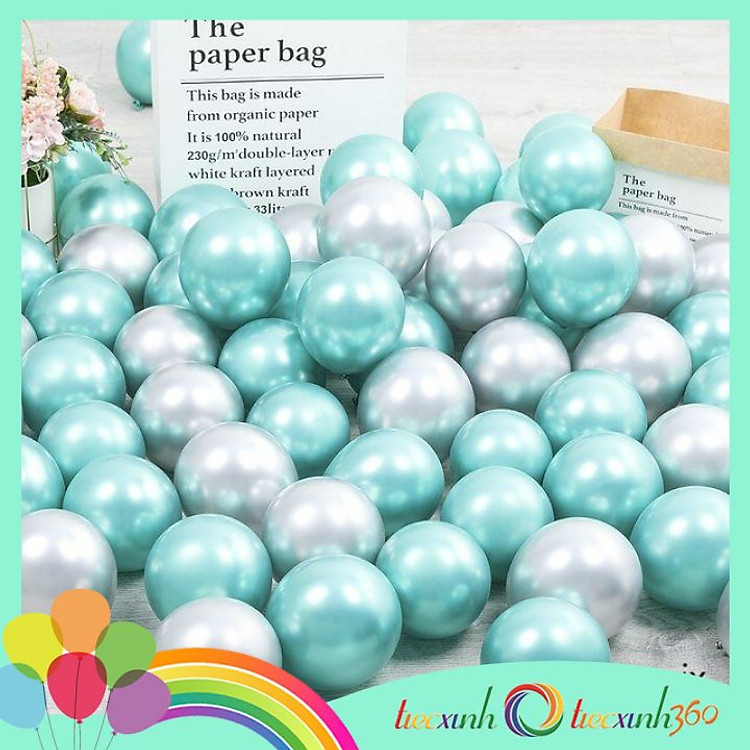 Bóng Bóng Trang Trí Tiệc Chrome (20 cái) - Ảnh 2