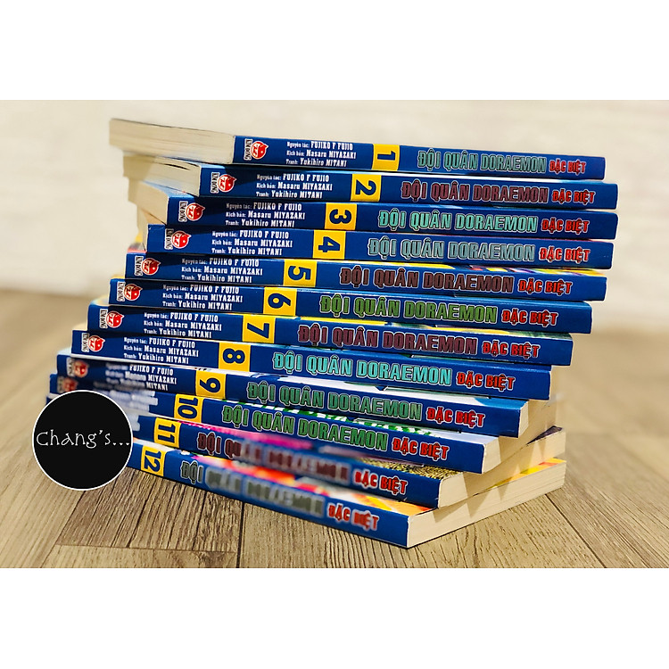 Truyện tranh Đội quân Doraemon đặc biệt trọn bộ 12 tập (Chang Book)