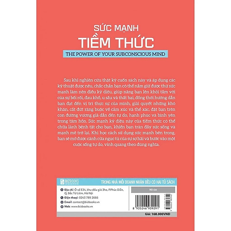 Sức Mạnh Tiềm Thức - Phương Pháp Để Tập Trung Tâm Thức Nhằm Xóa Bỏ Những Rào Cản Tiềm Thức - Ảnh 3