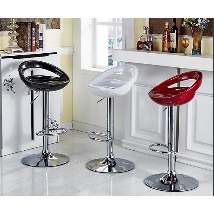 Ghế bar, quầy bar lễ tân Juno Sofa mặt nhựa cao cấp