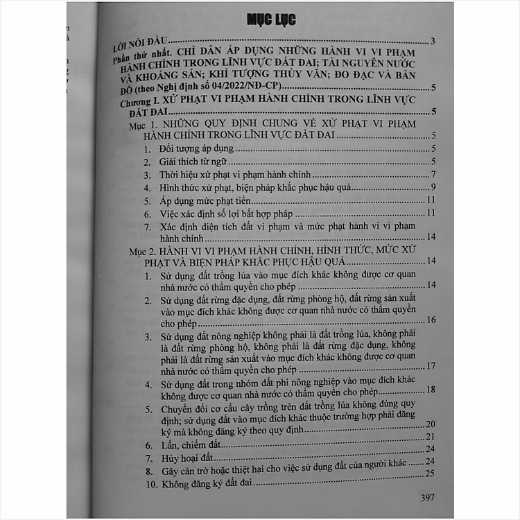 Chỉ Dẫn Áp Dụng Những Hành Vi Vi Phạm Hành Chính Trong Lĩnh Vực Đất Đai, Tài Nguyên Nước Và Khoáng Sản, Khí Tượng Thủy Văn, Đo Đạc Và Bản Đồ - Ảnh 4