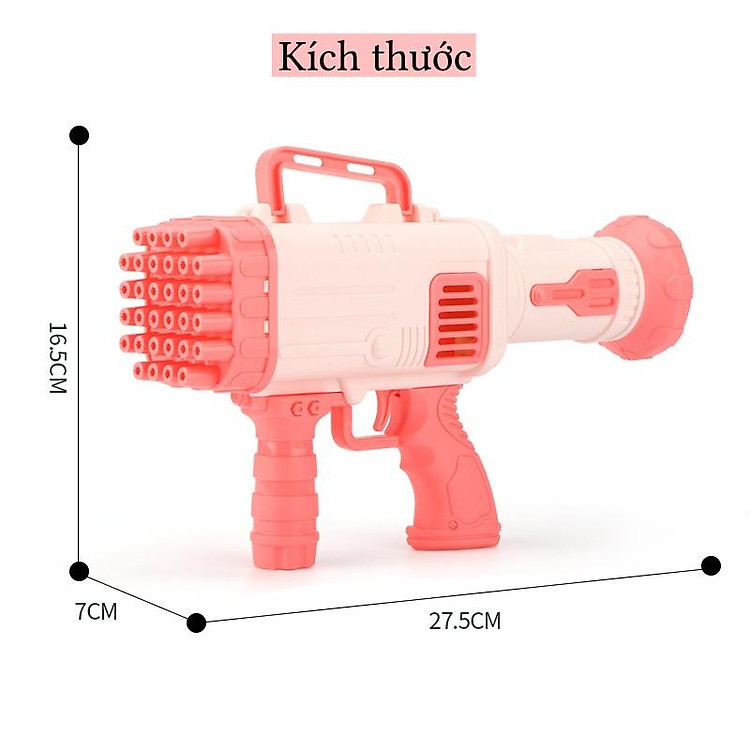 Mua Đồ chơi máy bắn bong bóng xà phòng lớn Chính hãng Giá tốt - Hình ảnh 2