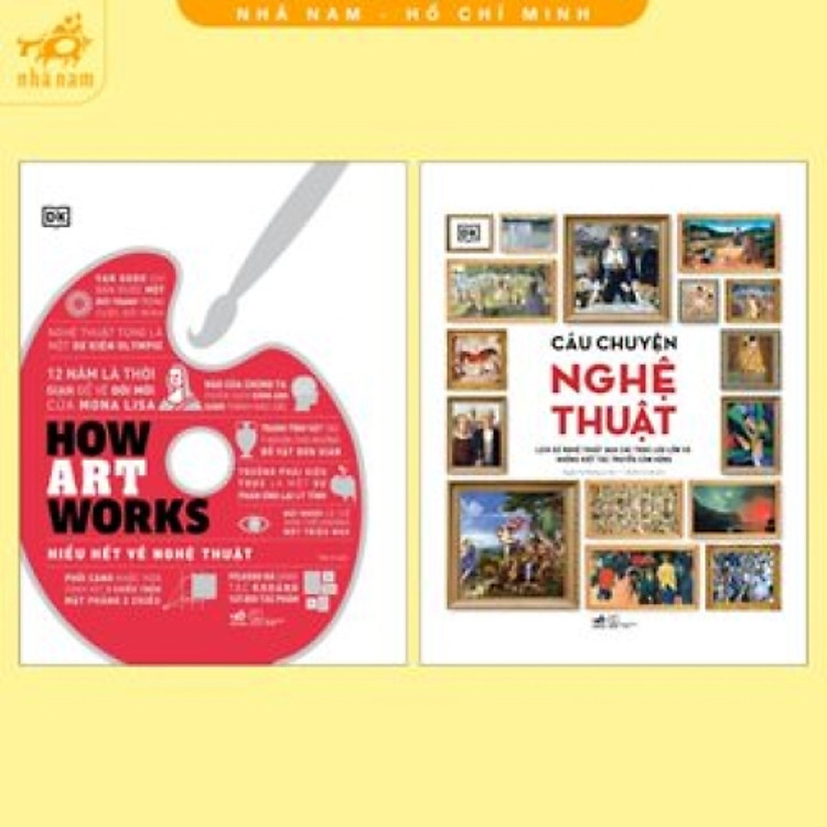 Sách - Combo sách Lịch sử Nghệ thuật: Câu chuyện nghệ thuật + Hiểu hết về Nghệ thuật (Nhã Nam HCM)