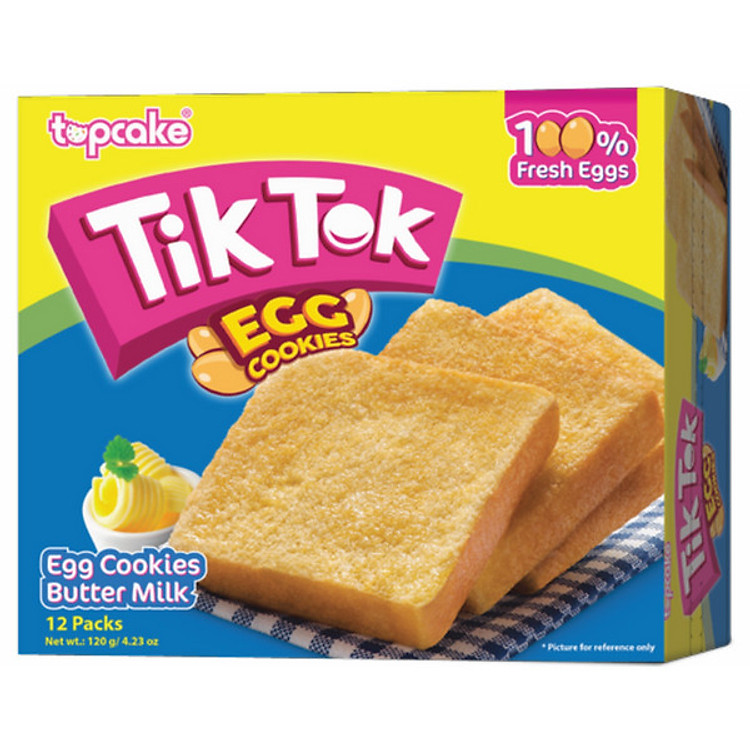 Bánh Trứng Tik-Tok Bơ Sữa (120g)