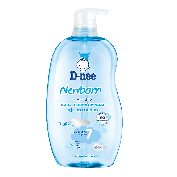 Dung Dịch Tắm Gội D-nee 800ml Cho Bé Chính hãng Ưu đãi - Hình ảnh 2