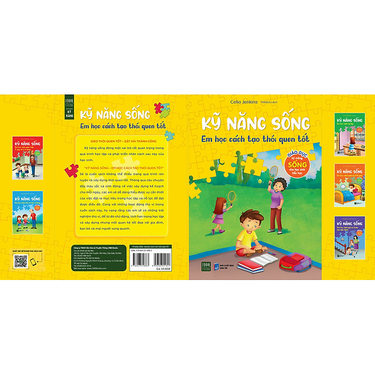 Kỹ Năng Sống - Em Học Cách Tạo Thói Quen Tốt - Ảnh 2