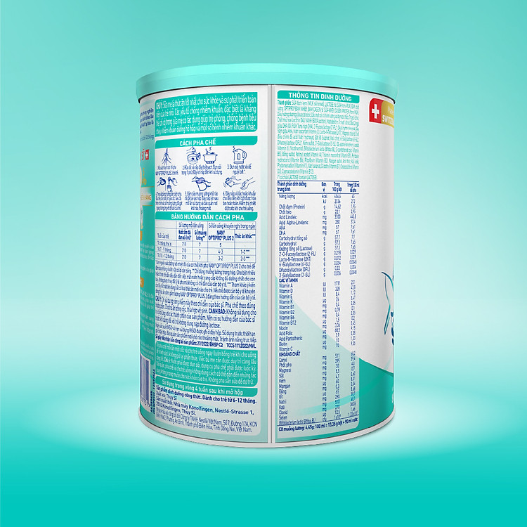 Sữa bột Nestlé NAN OPTIPRO PLUS 2 800g Chất lượng Giá rẻ - Hình ảnh 5