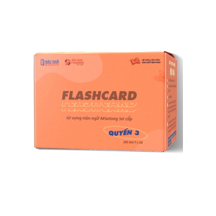 Thẻ Học Từ Vựng Flashcard Tiếng Trung Cho Bộ Giáo Trình Msutong Sơ Cấp Quyển 3