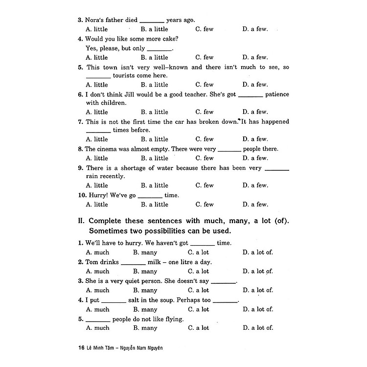 Ôn Tập Luyện Thi Trắc Nghiệm THPTQG 2019 - Môn Tiếng Anh - Ảnh 2