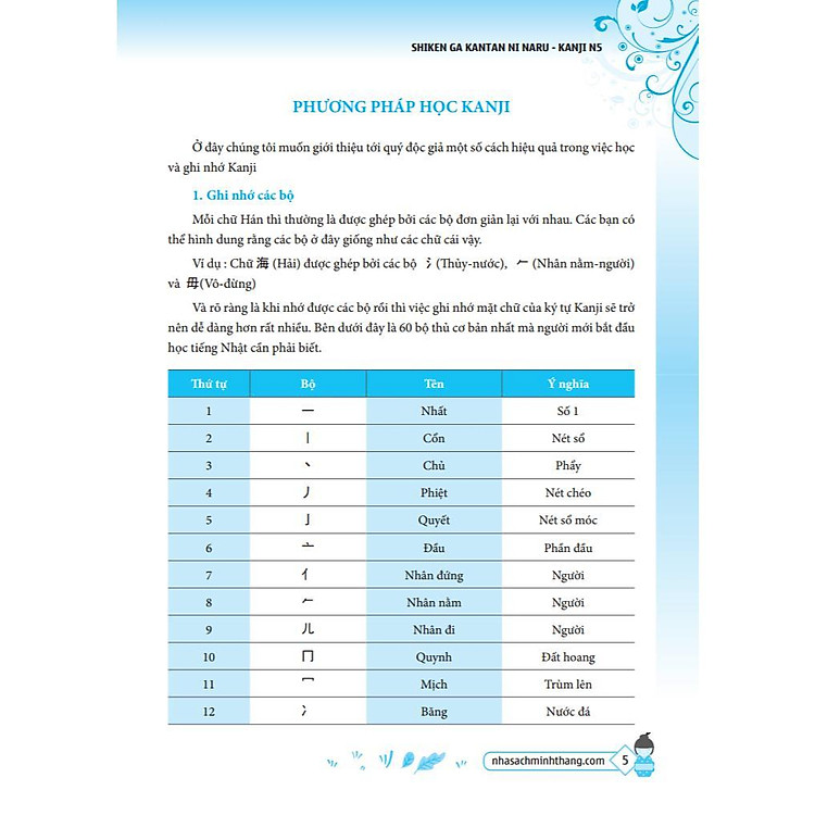 Để Kỳ Thi Tiếng Nhật Trở Nên Đơn Giản - Kanji N5 - Ảnh 2