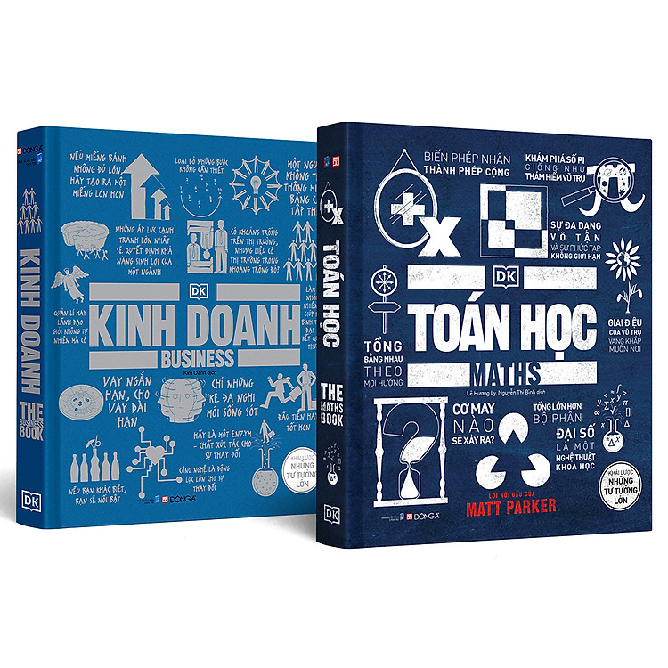 Combo 2 cuốn Khái lược những tư tưởng lớn (Chủ đề Toán học)