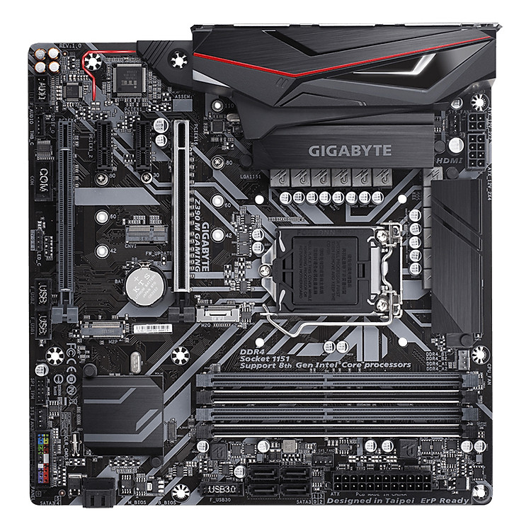 Bo Mạch Chủ Mainboard GIGABYTE Z390M GAMING - LGA1151 - Hàng Chính Hãng