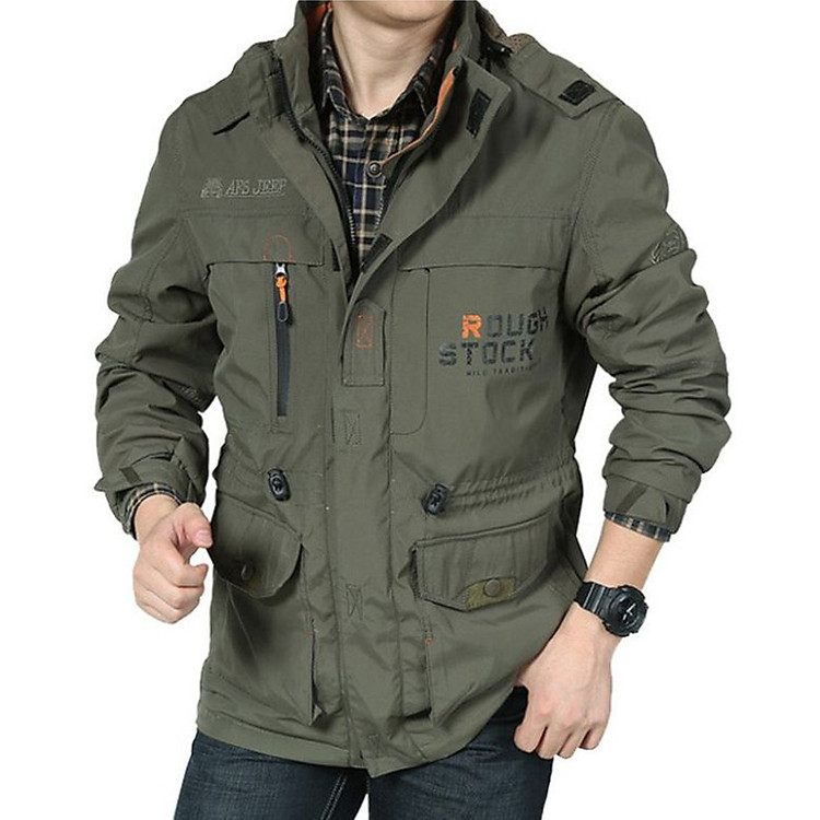 Áo Khoác Nam Có Nón Trùm Outdoor