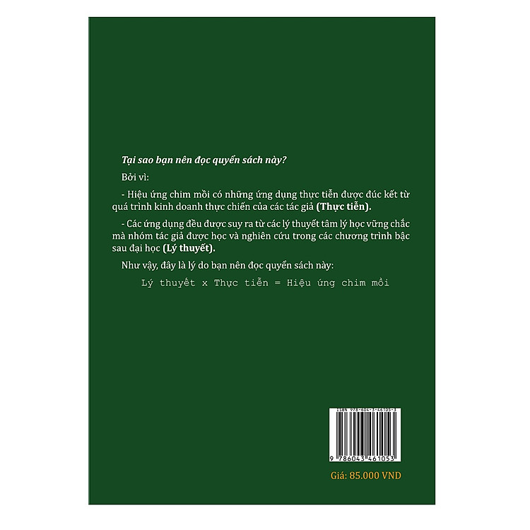 Hiệu Ứng Chim Mồi - Tập 1 (Tái Bản) - Ảnh 2